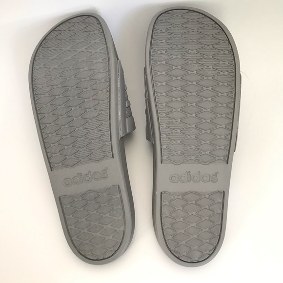 Adidas Adilette comfort slides shoes grey - Picture 5 of 6